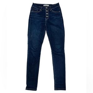 KANCAN Jeans Dark Wash Mid-Rise